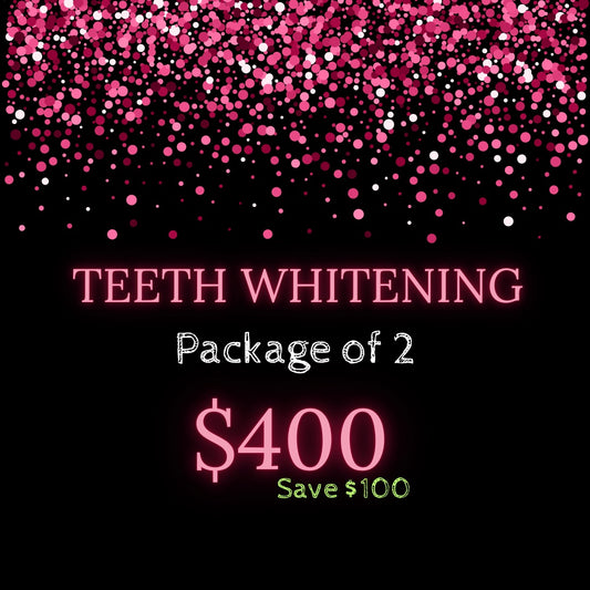 Teeth Whitening Package  (SAVE $100)